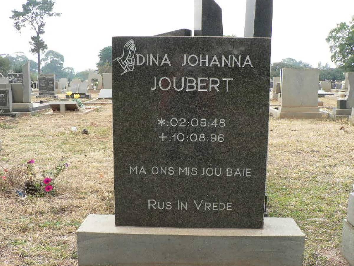 JOUBERT Dina Johanna 1948-1996
