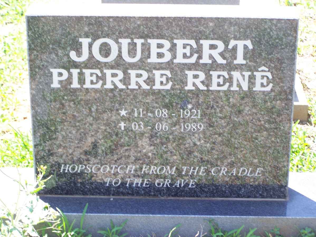 JOUBERT Pierre Rene 1921-1989