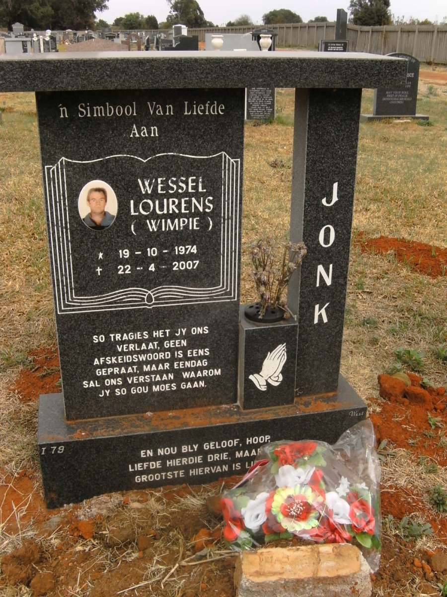 JONK Wessel Lourens 1974-2007