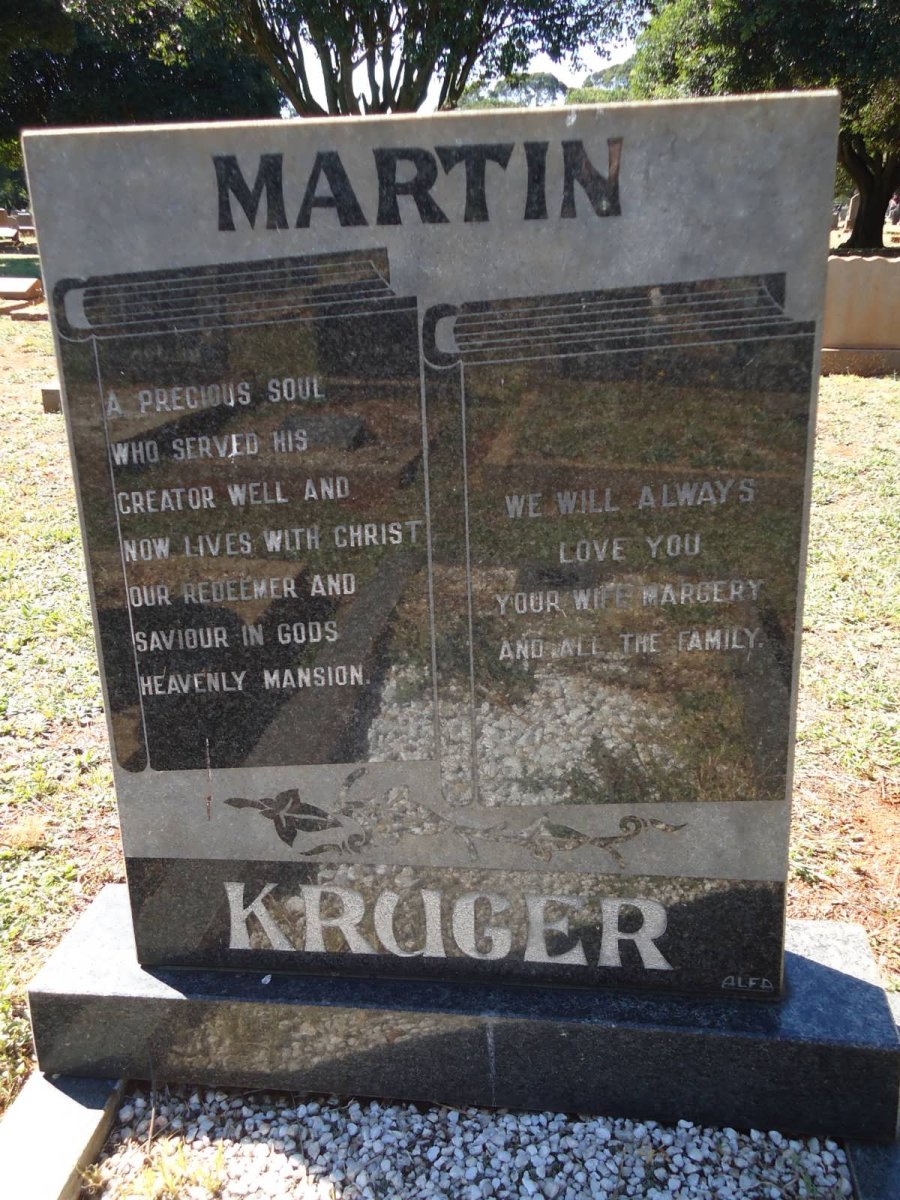 KRUGER Martin