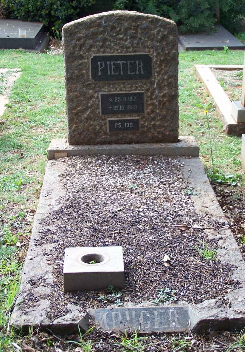 KRUGER Pieter  1917-1969