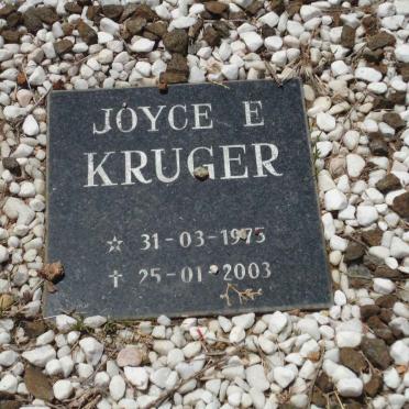 KRUGER Joyce E. 1973-2001