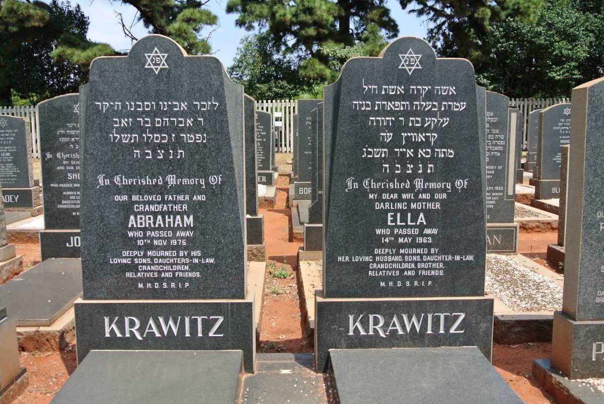 KRAWITZ Abraham -1975