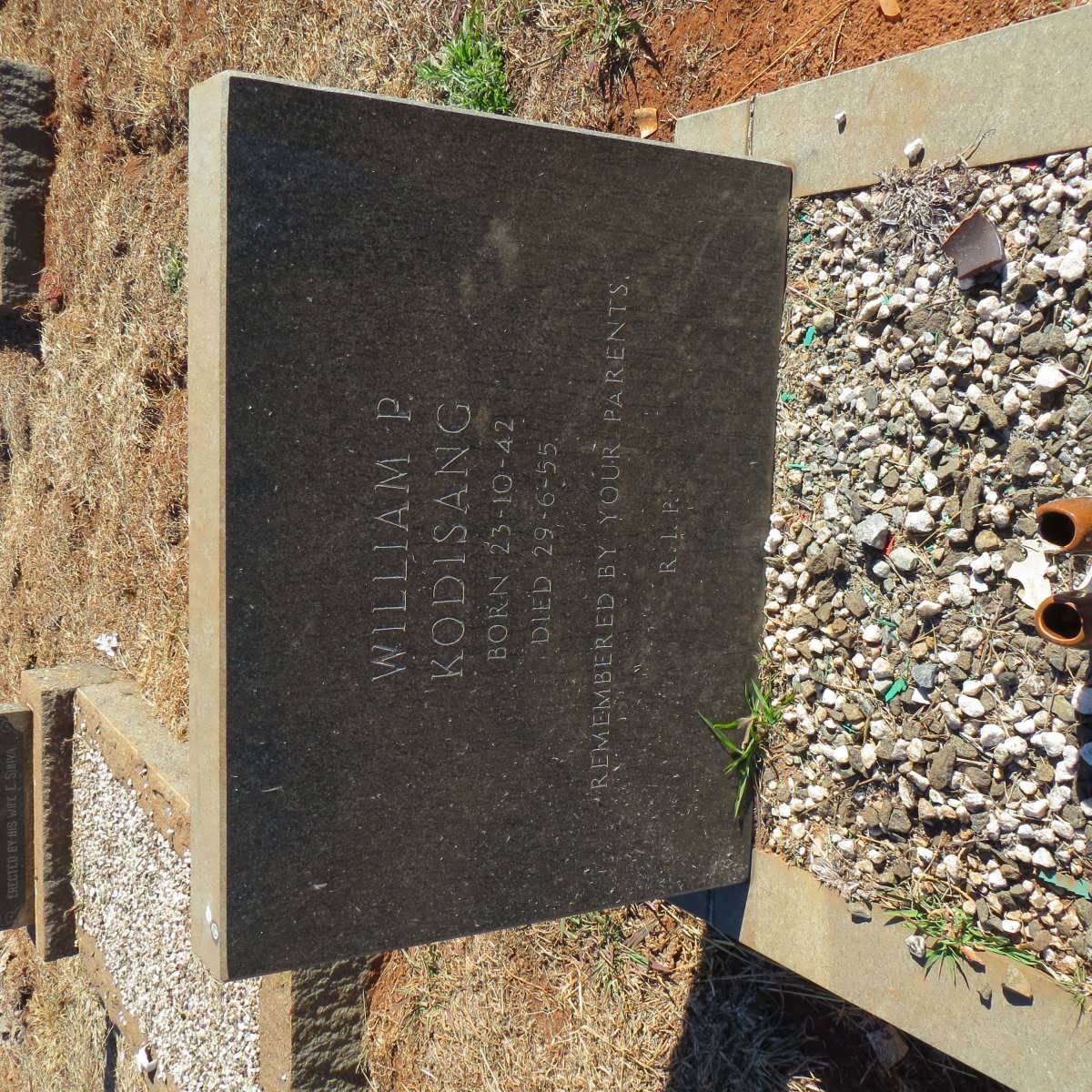 KODISANG William P. 1942-1955