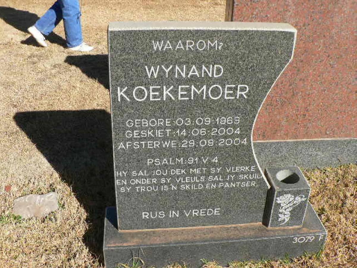 KOEKEMOER Wynand 1969-2004