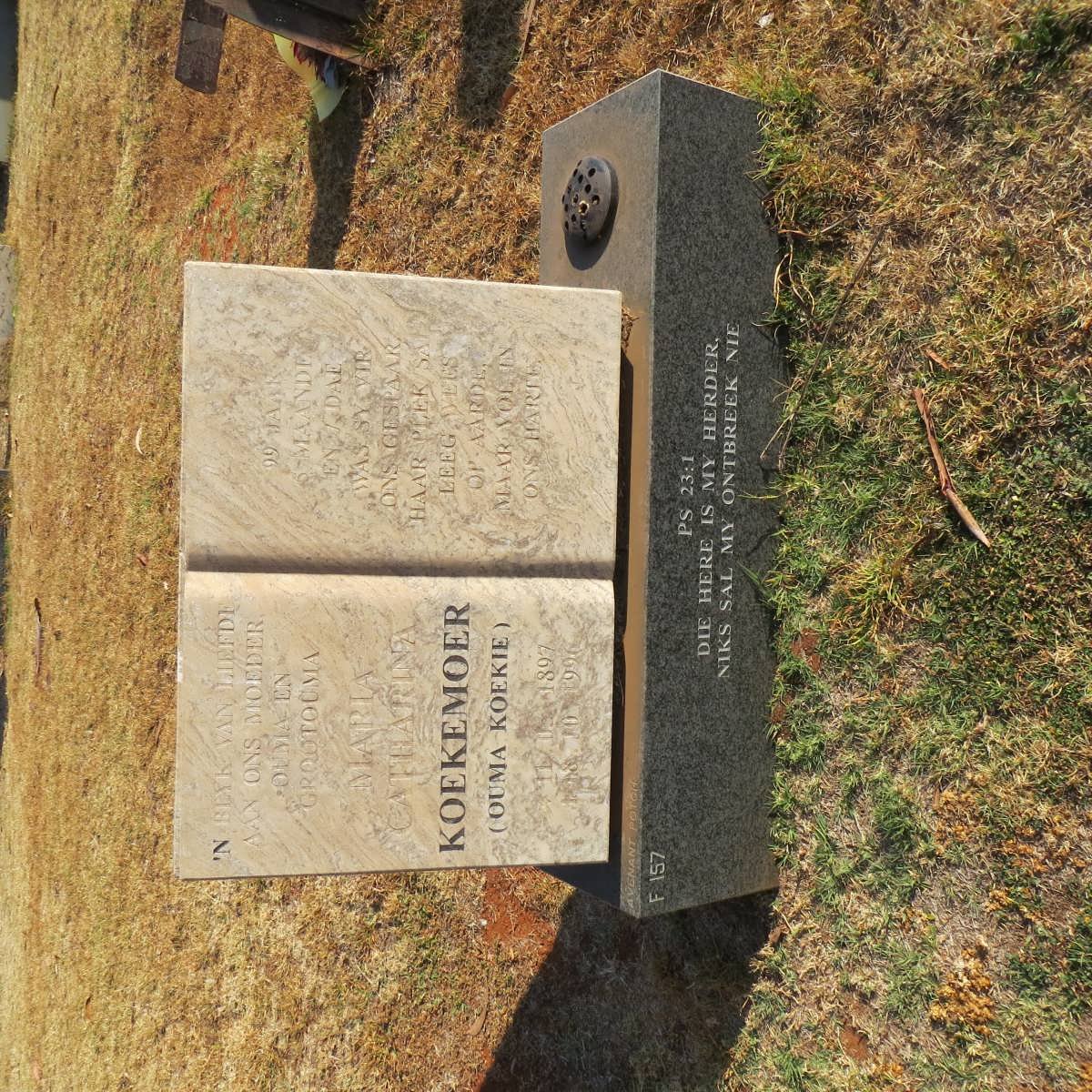 KOEKEMOER Maria Catharina 1897-1996