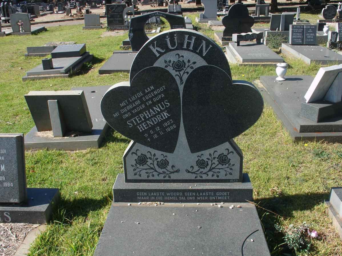 KÜHN Stephanus Hendrik 1923-1986