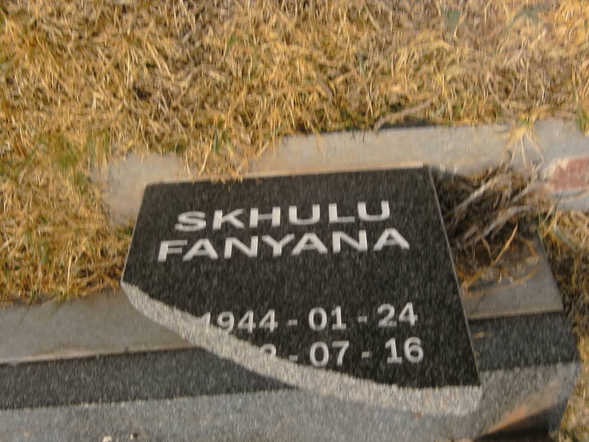 KUBHEKA Skhulu Fanyana 1944-2002