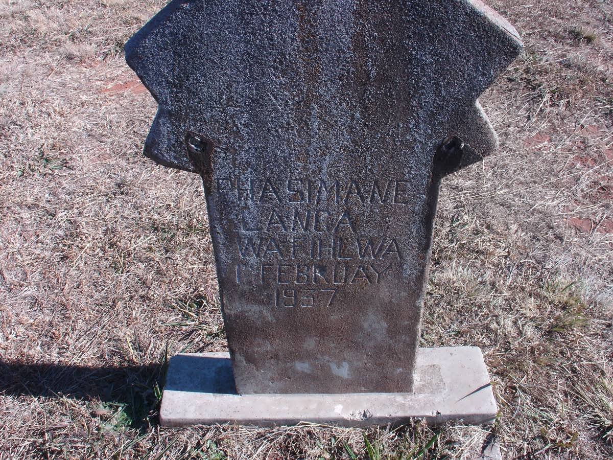 LANGA Phasimane -1937