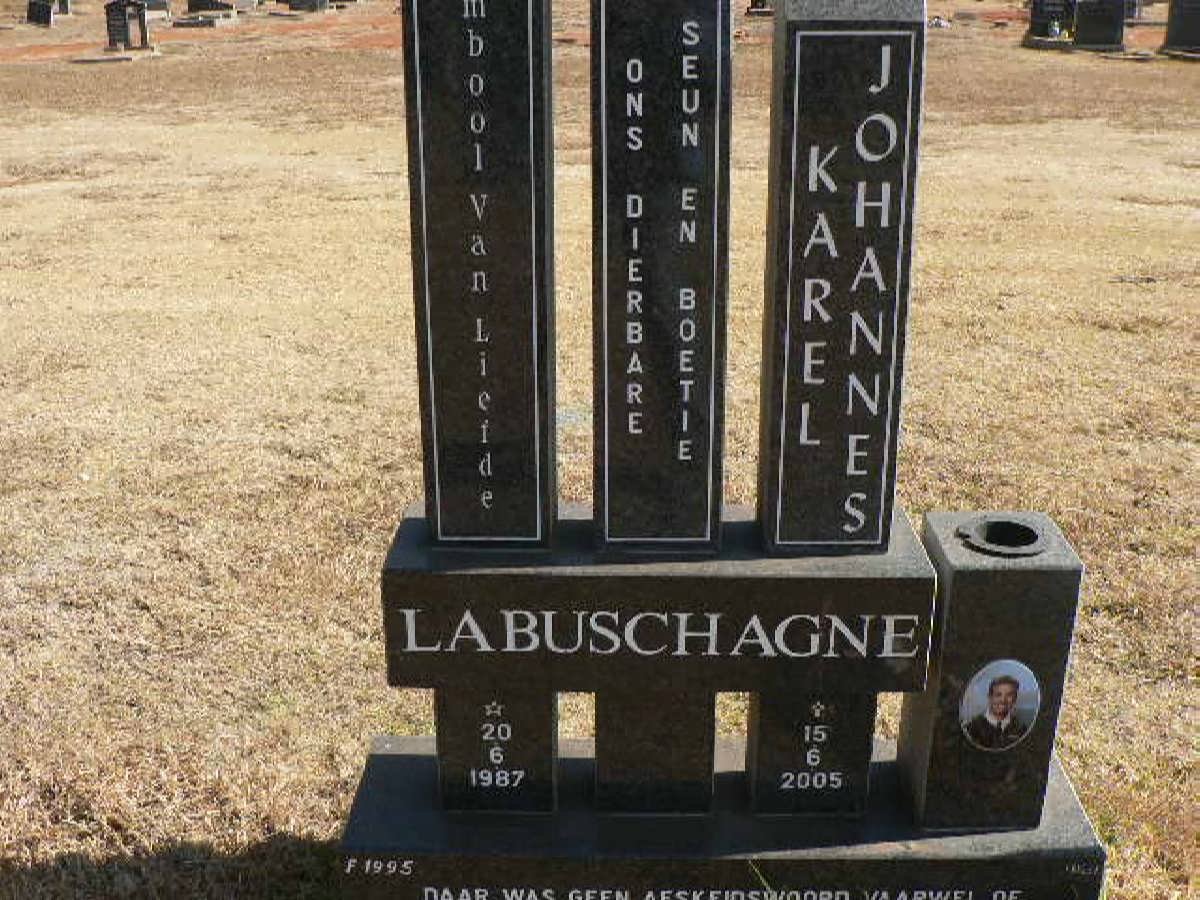 LABUSCHAGNE Karel Johannes 1987-2005