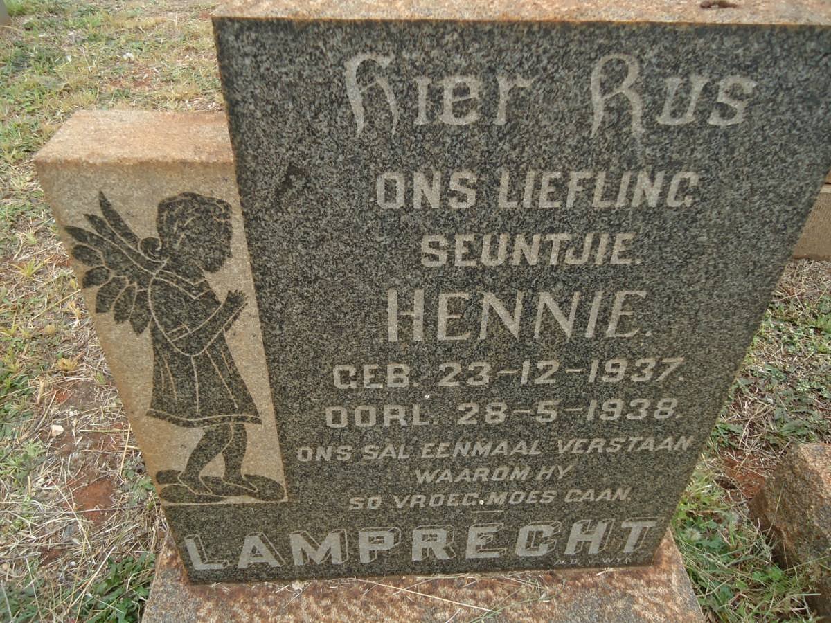 LAMBRECHT Hennie 1937-1938
