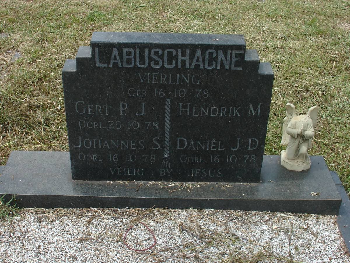 LABUSCHAGNE Gert P.J. 1978-1978 :: LABUSCHAGNE Hendrik M.