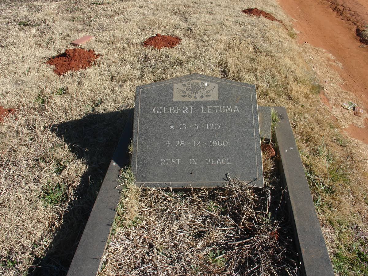 LETUMA Gilbert 1917-1960