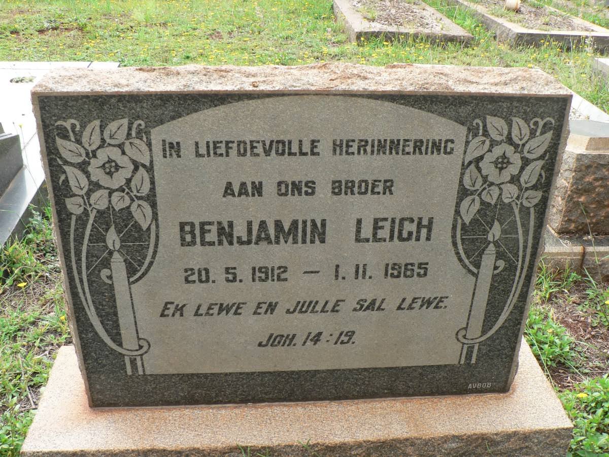 LEIGH Benjamin 1912-1965