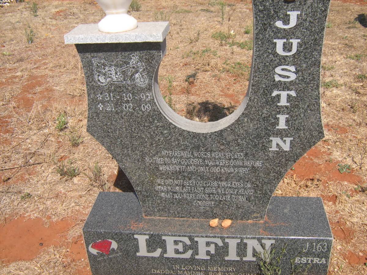 LEFIN Justin 1992-2009