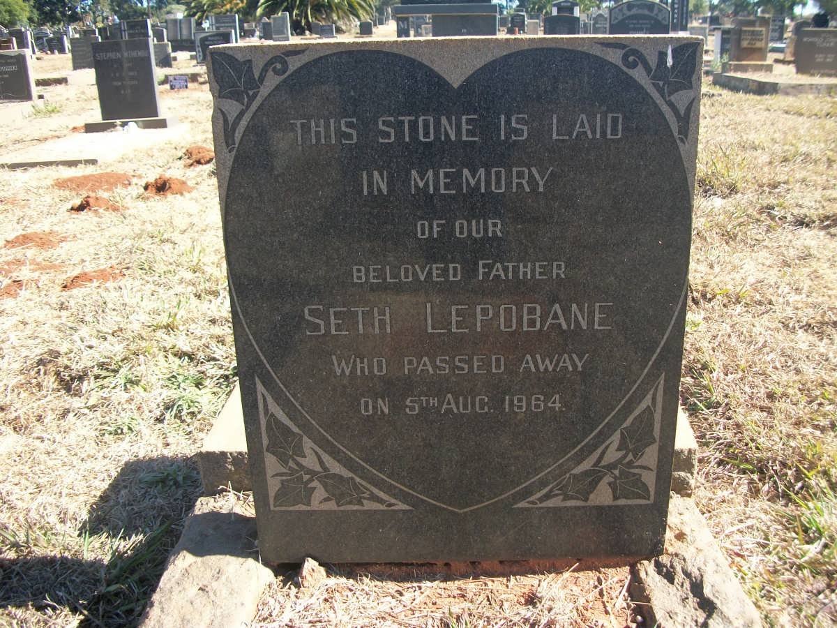LEPOBANE Seth -1964