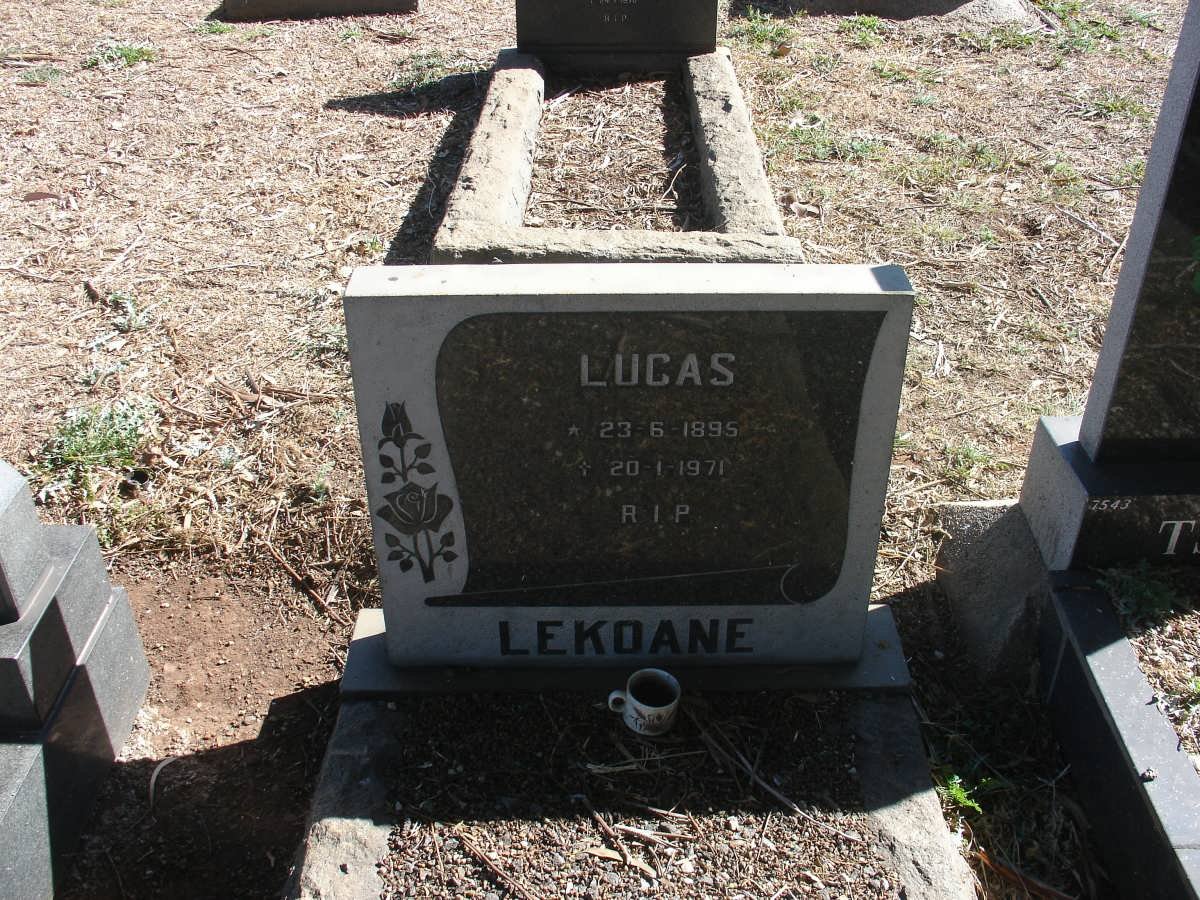 LEKOANE Lucas 1895-1971