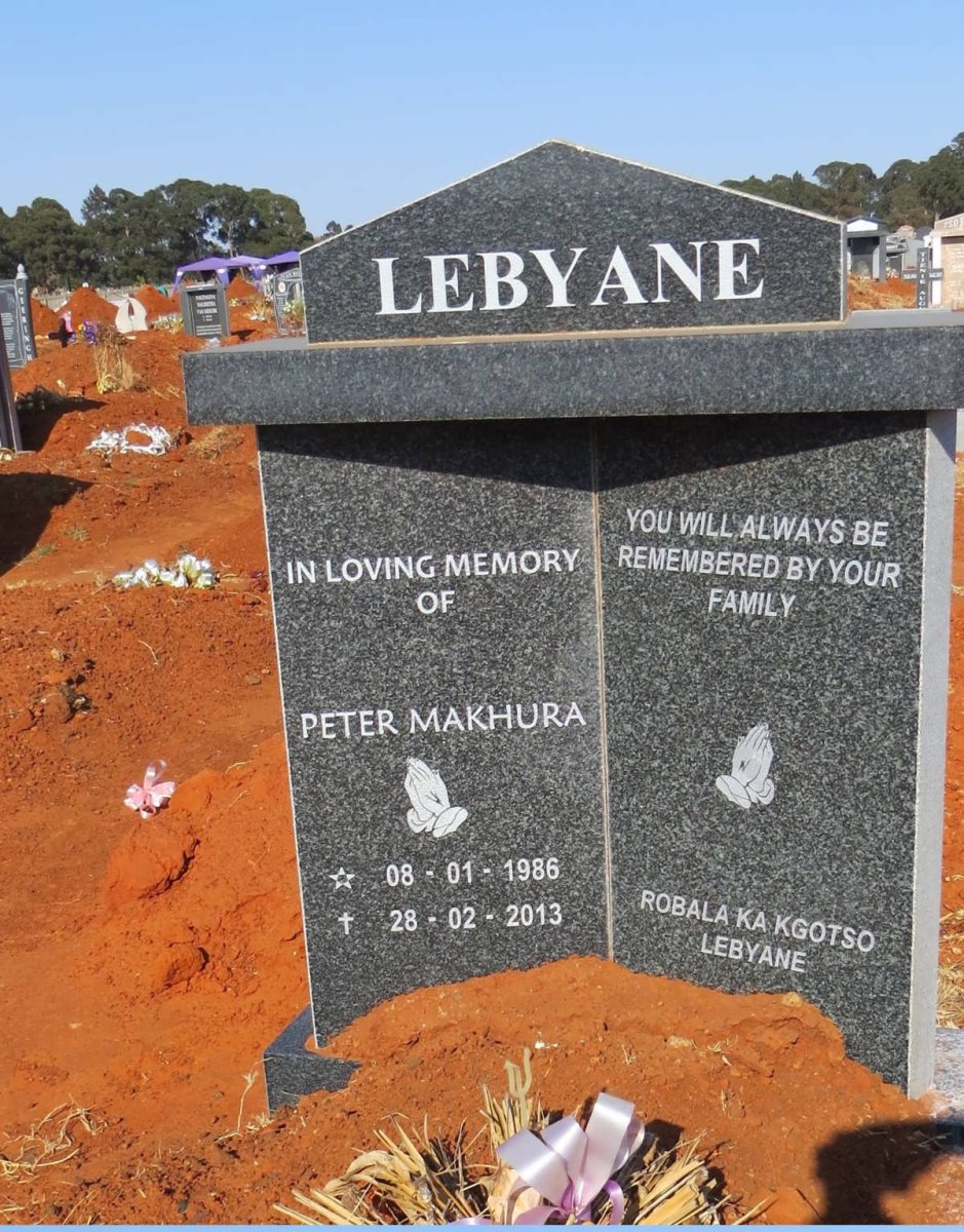 LEBYANE Peter Makhura 1986-2013