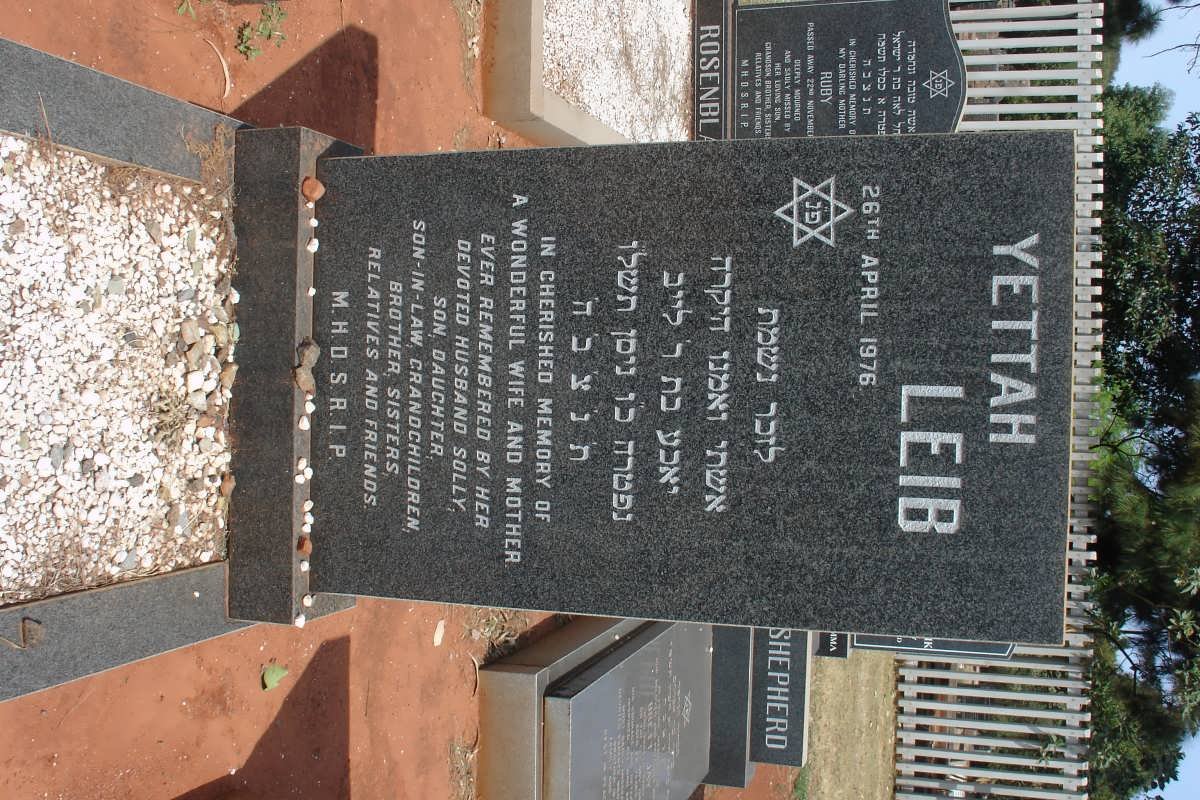 LEIB Yettah -1976