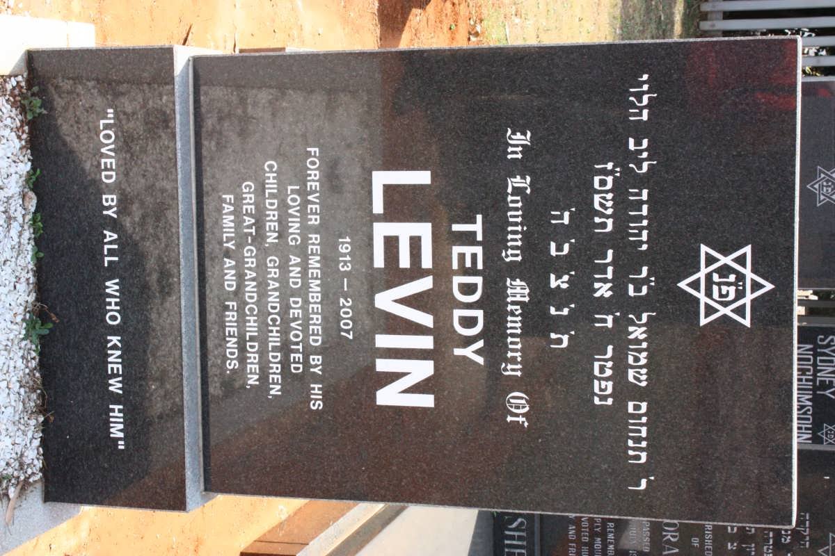 LEVIN Teddy 1913-2007