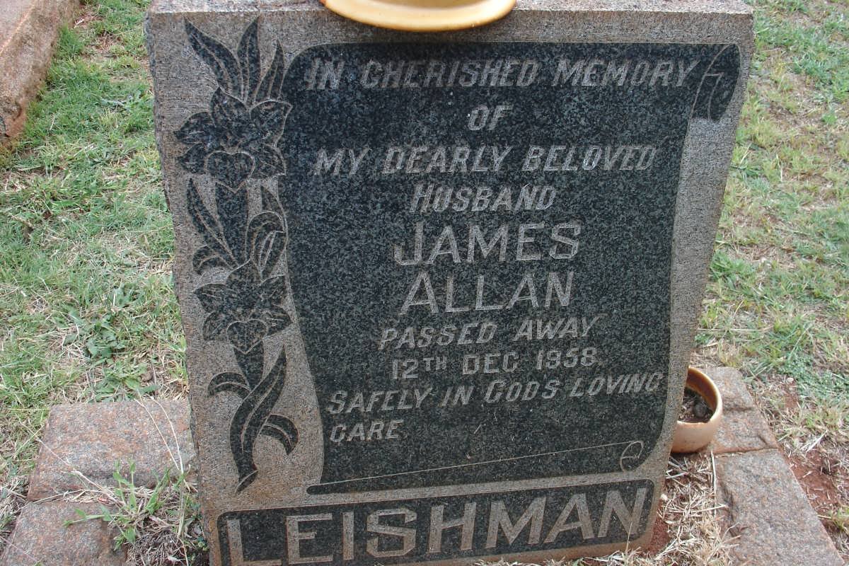 LEISCHMAN James Allan -1958