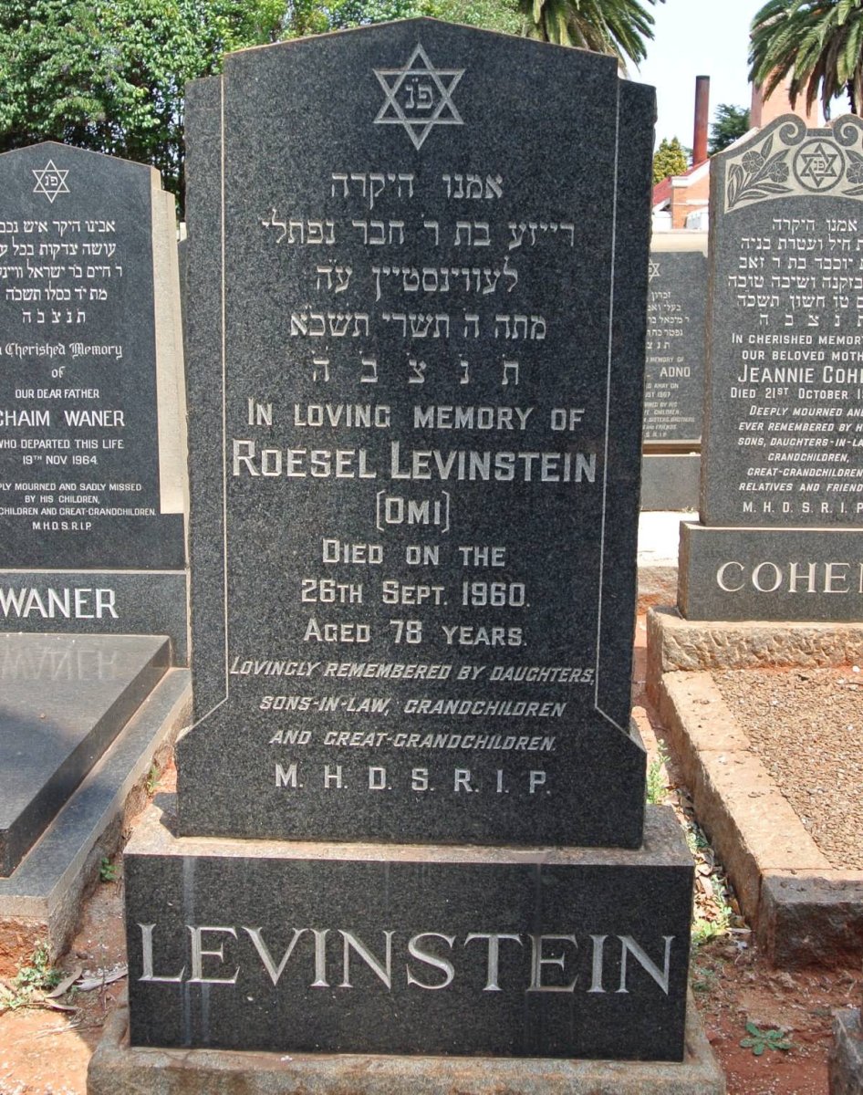LEVINSTEIN Roesel -1960