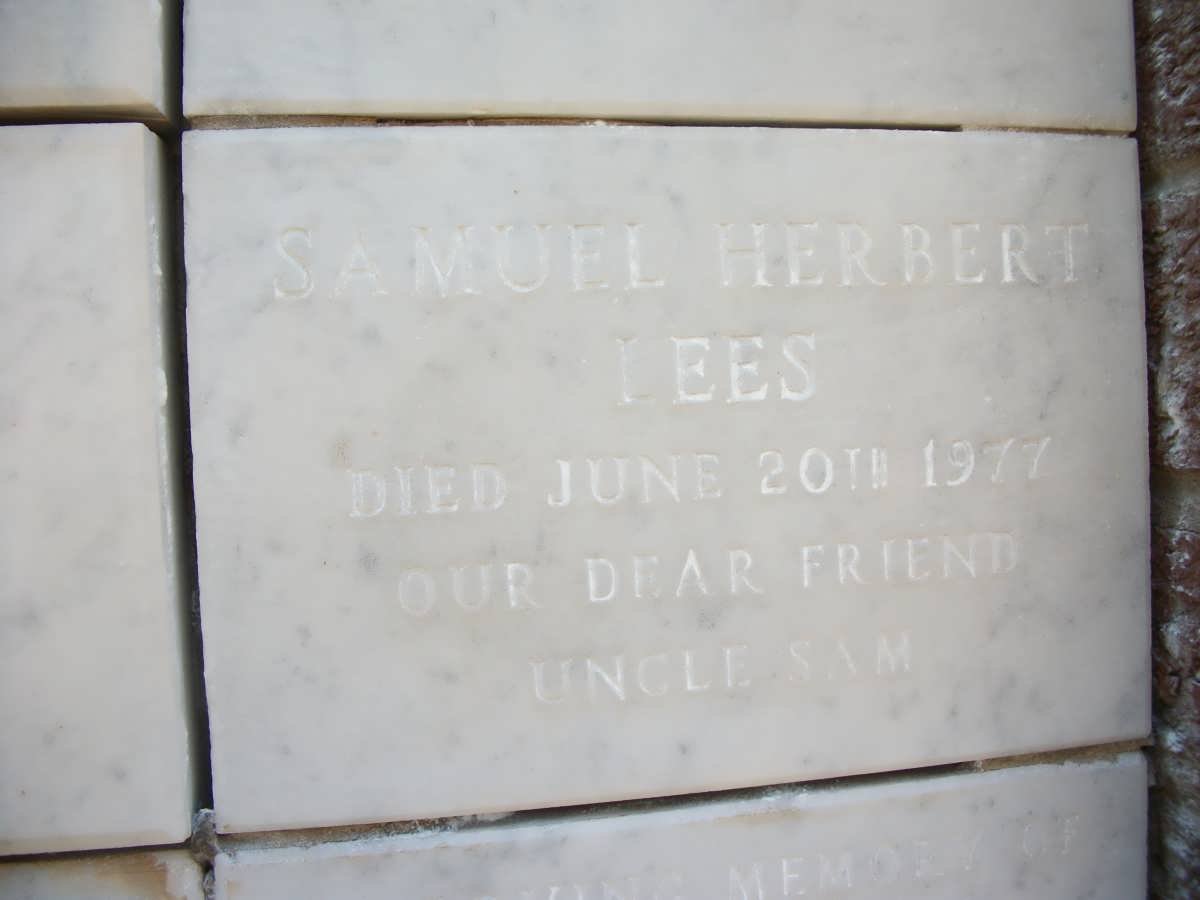 LEES Samuel Herbert -1977