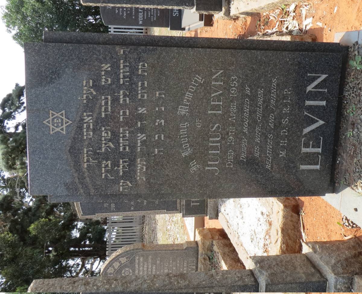 LEVIN Julius -1953