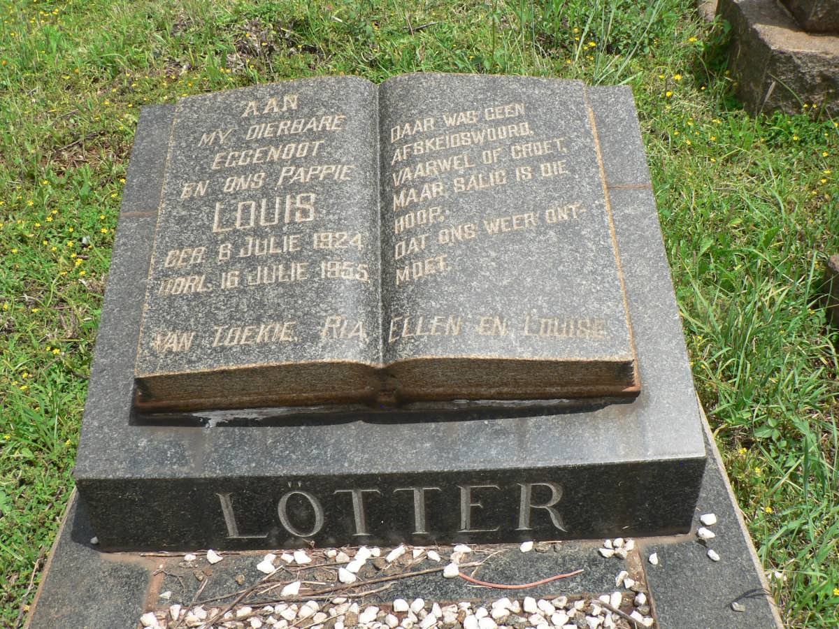 LOTTER Louis 1924-1955