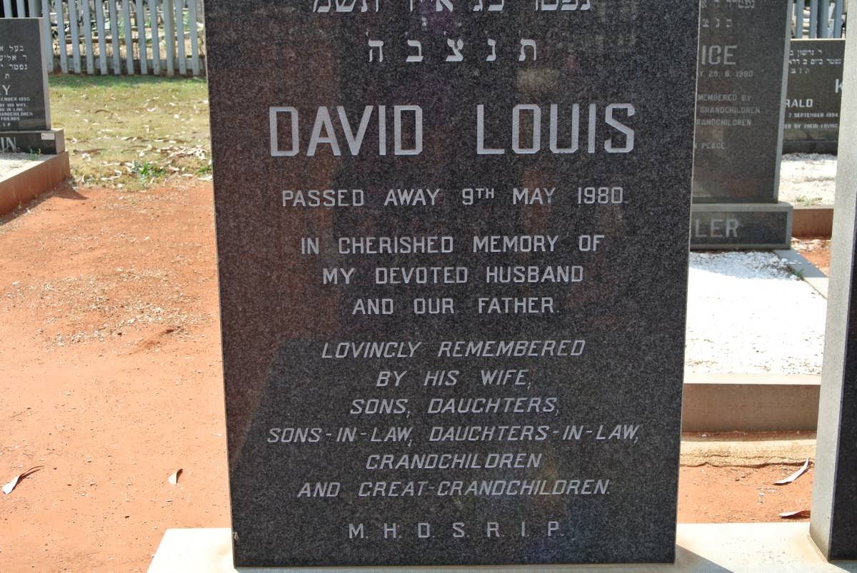 LOUIS David -1980