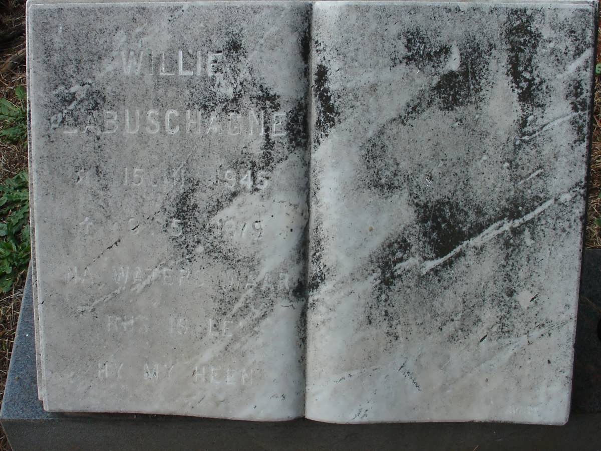 LUBUSCHAGNE Willie 1945-1979