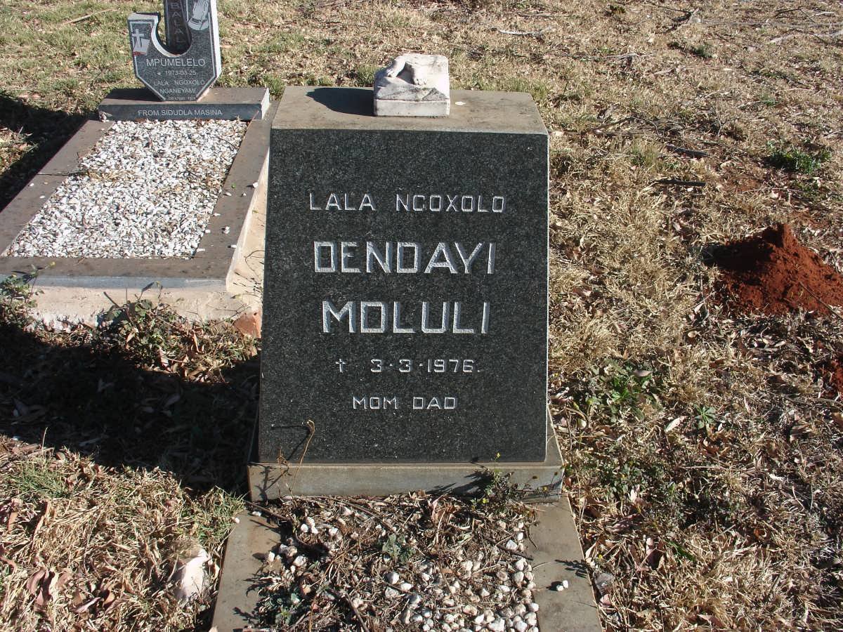 MDLULI Dendayi -1976