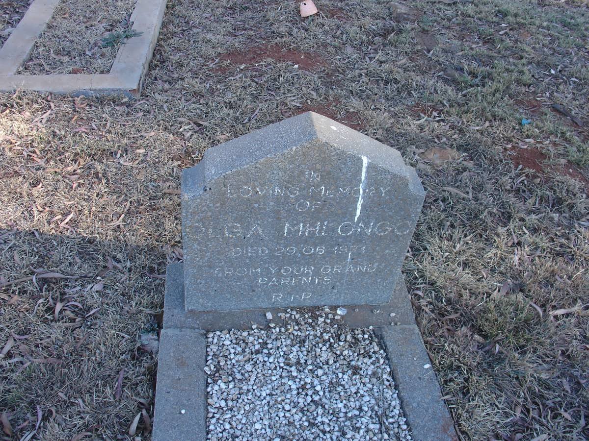 MHLONGO Olga -1971
