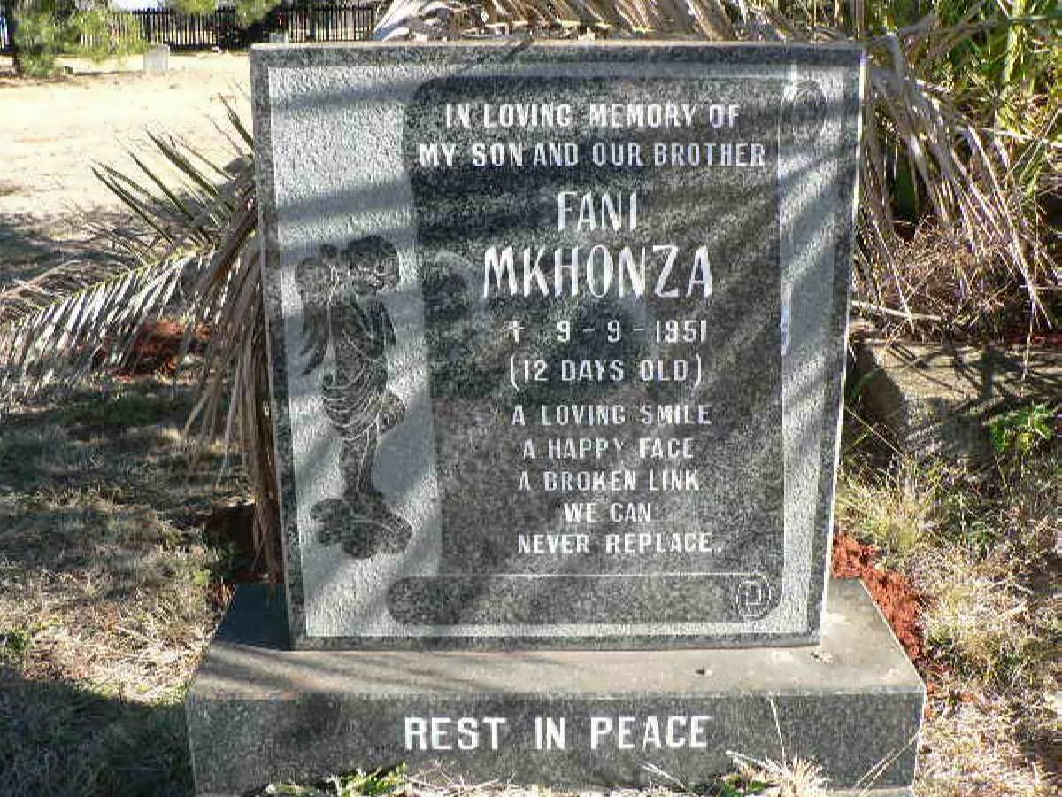 MKHONZA Fani 1951-1951