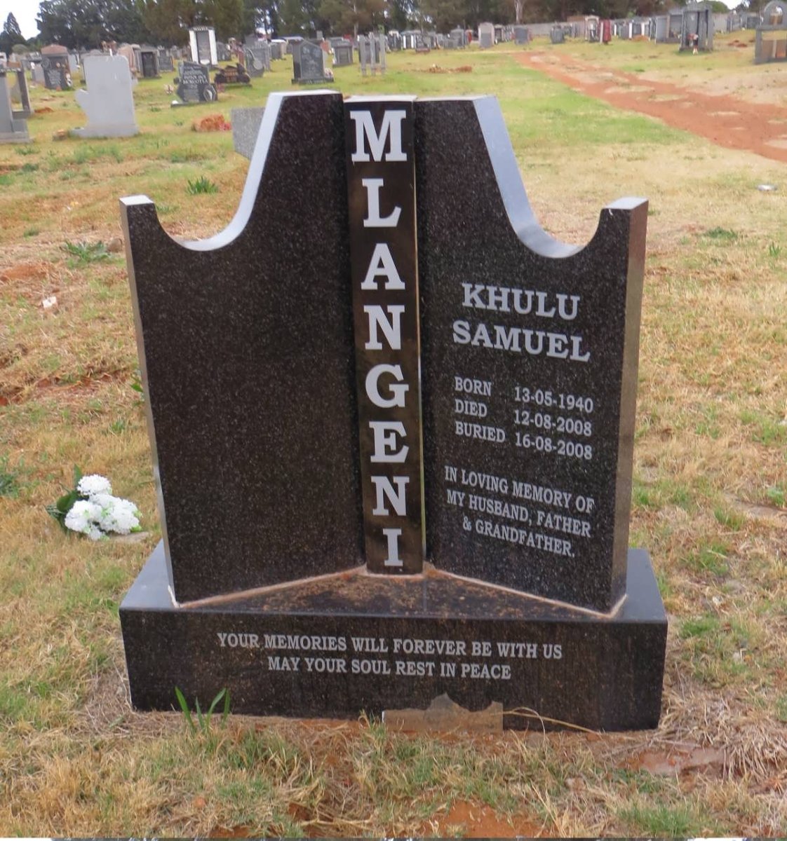 MLANGENI Khulu Samuel 1940-2008