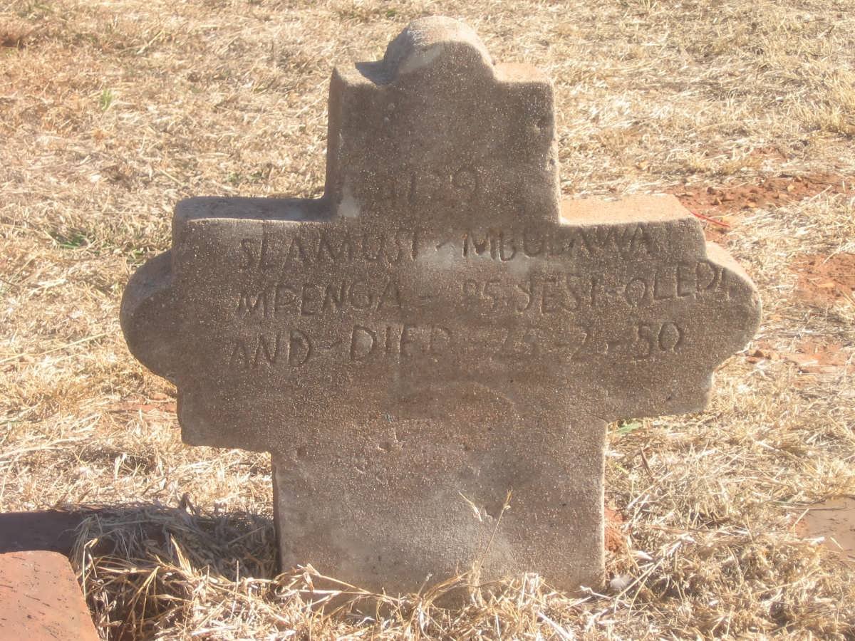 MPENGA Slamusi Mb?wa -1950