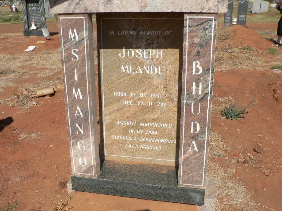 MSIMANGO Joseph Mlandu 1931-2011