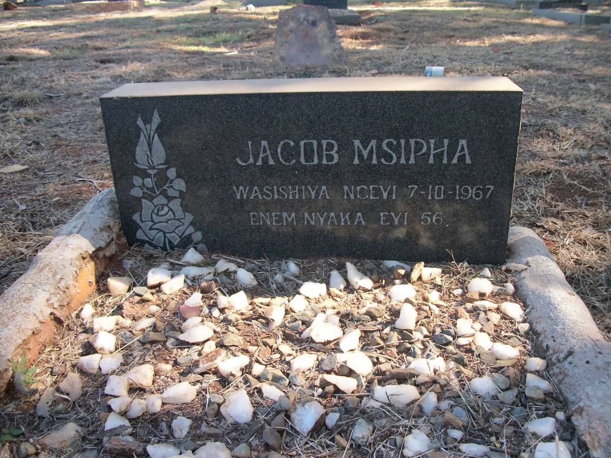 MSIPHA Jacob -1967