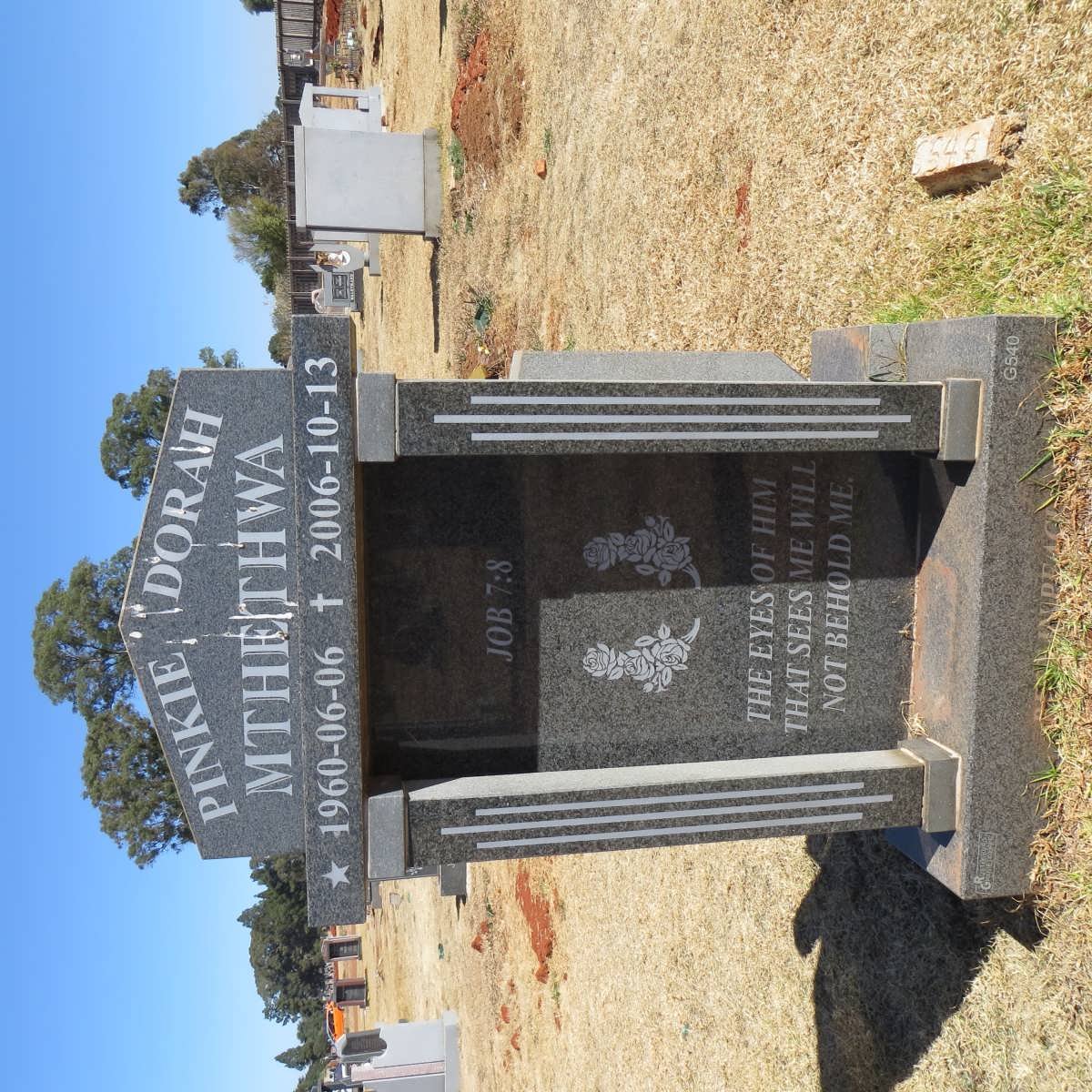 MTHETHWA Pinkie Dorah 1960-2006