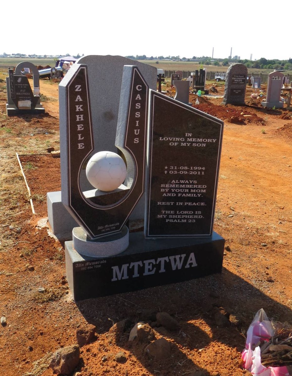 MTETWA Zakhele Cassius 1994-2011