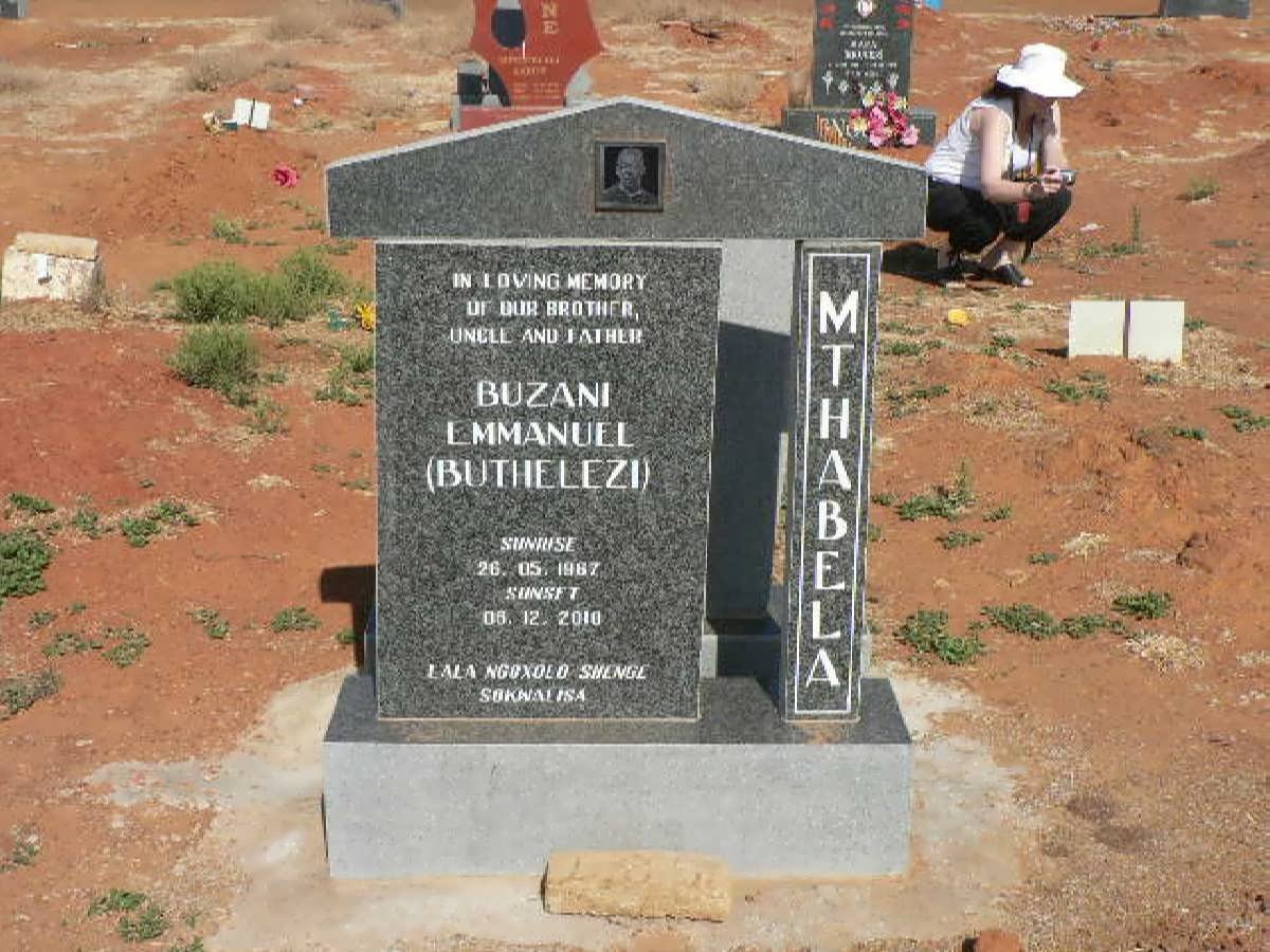 MTHABELA Buzani Emmanuel 1967-2010