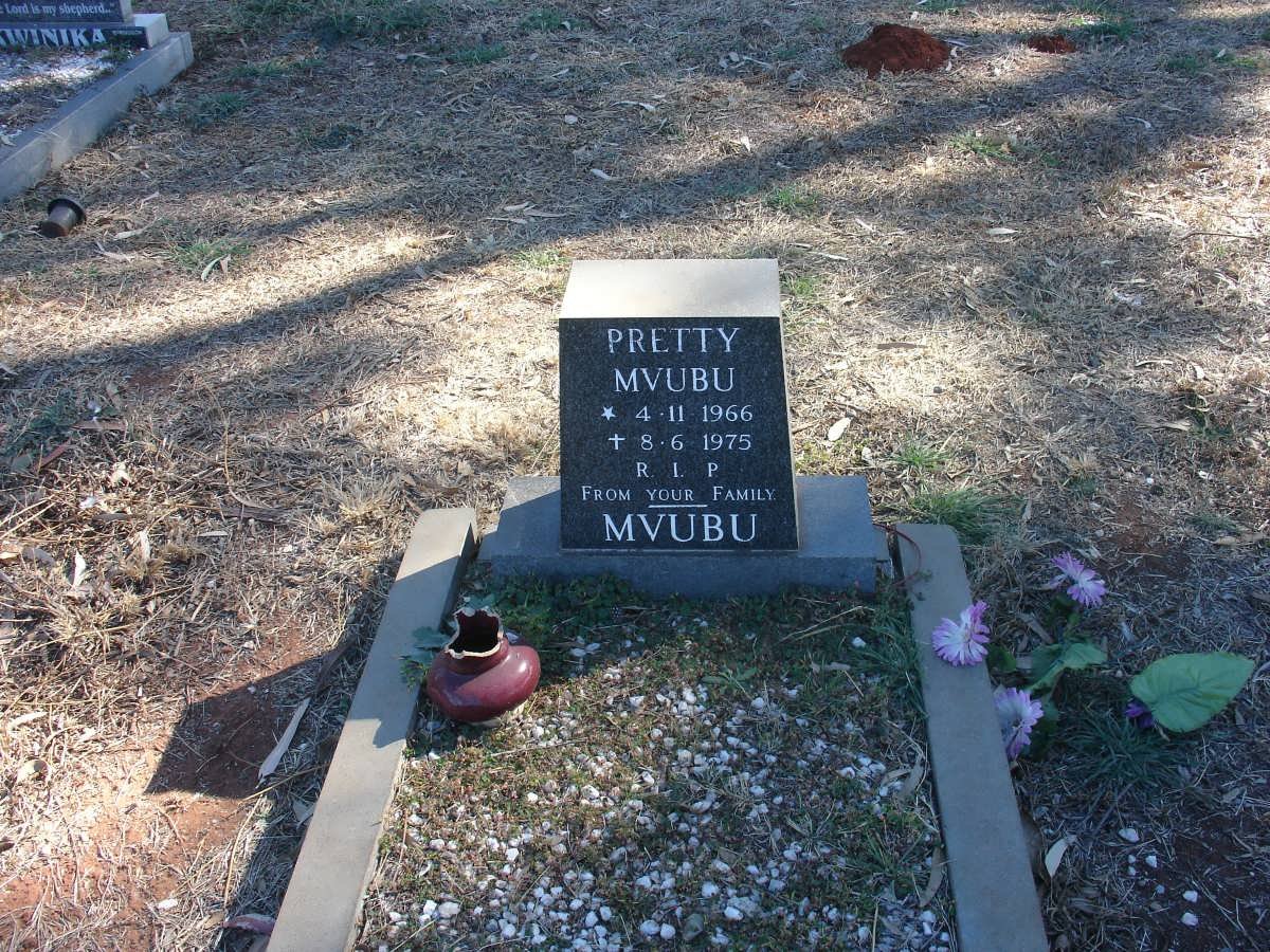 MVUBU Pretty 1966-1975