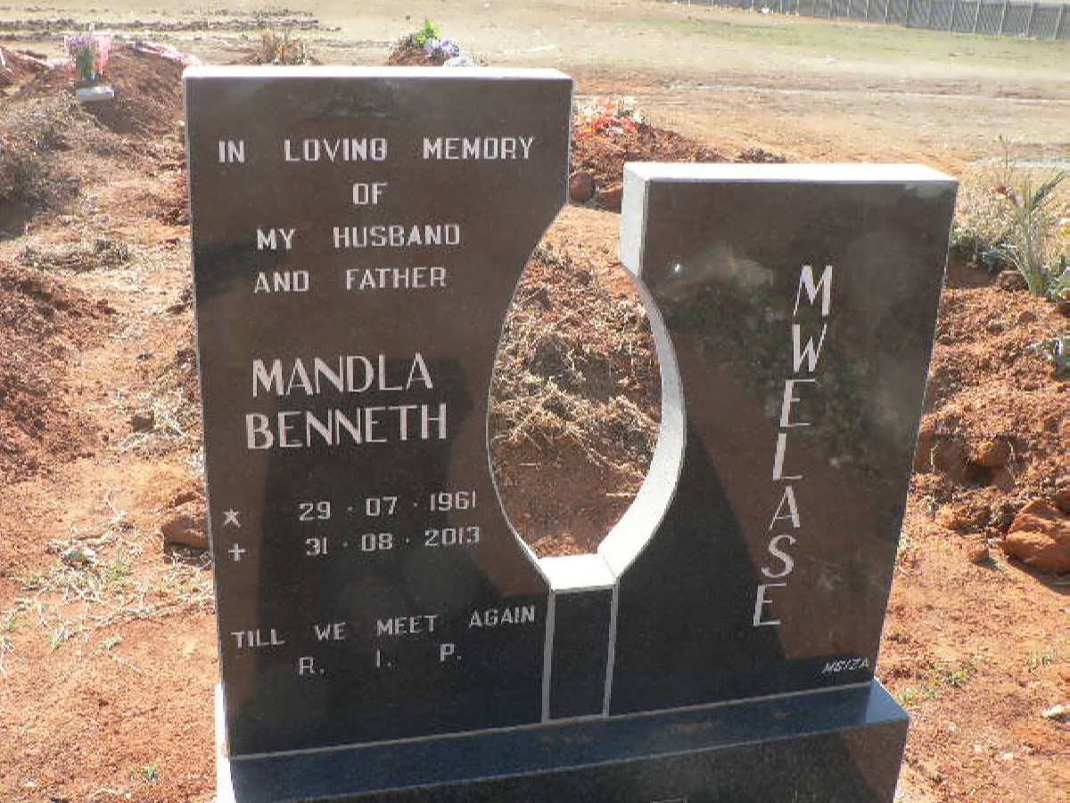 MWELASE Mandla Benneth 1961-2013
