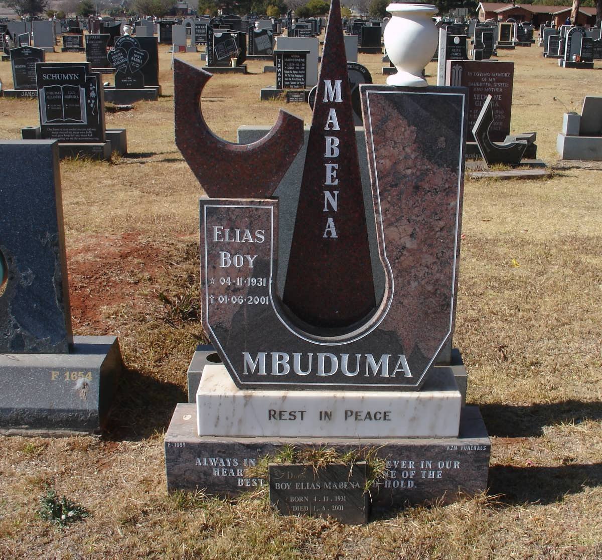 MBUDUMA Elias Boy 1931-2001