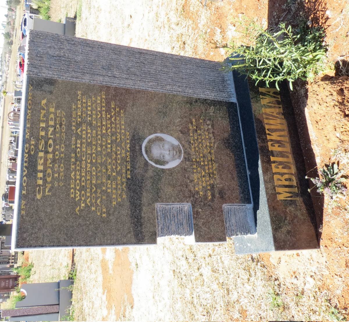 MBELEKWANA Christina Nomonde 1955-2007