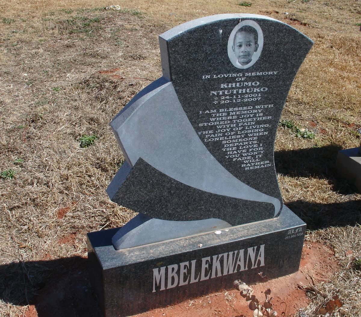 MBELEKWANA Khumo Ntuthuko 2001-2007