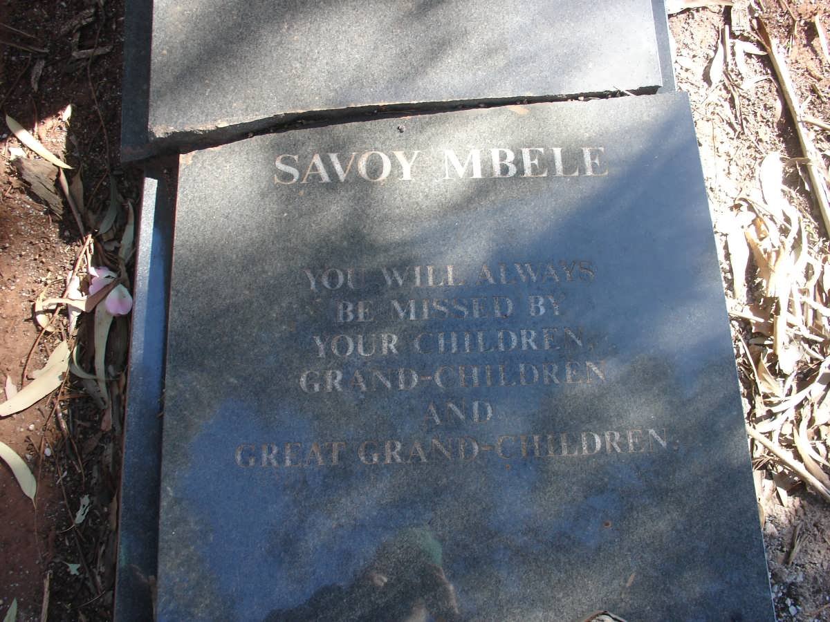 MBELE Savoy