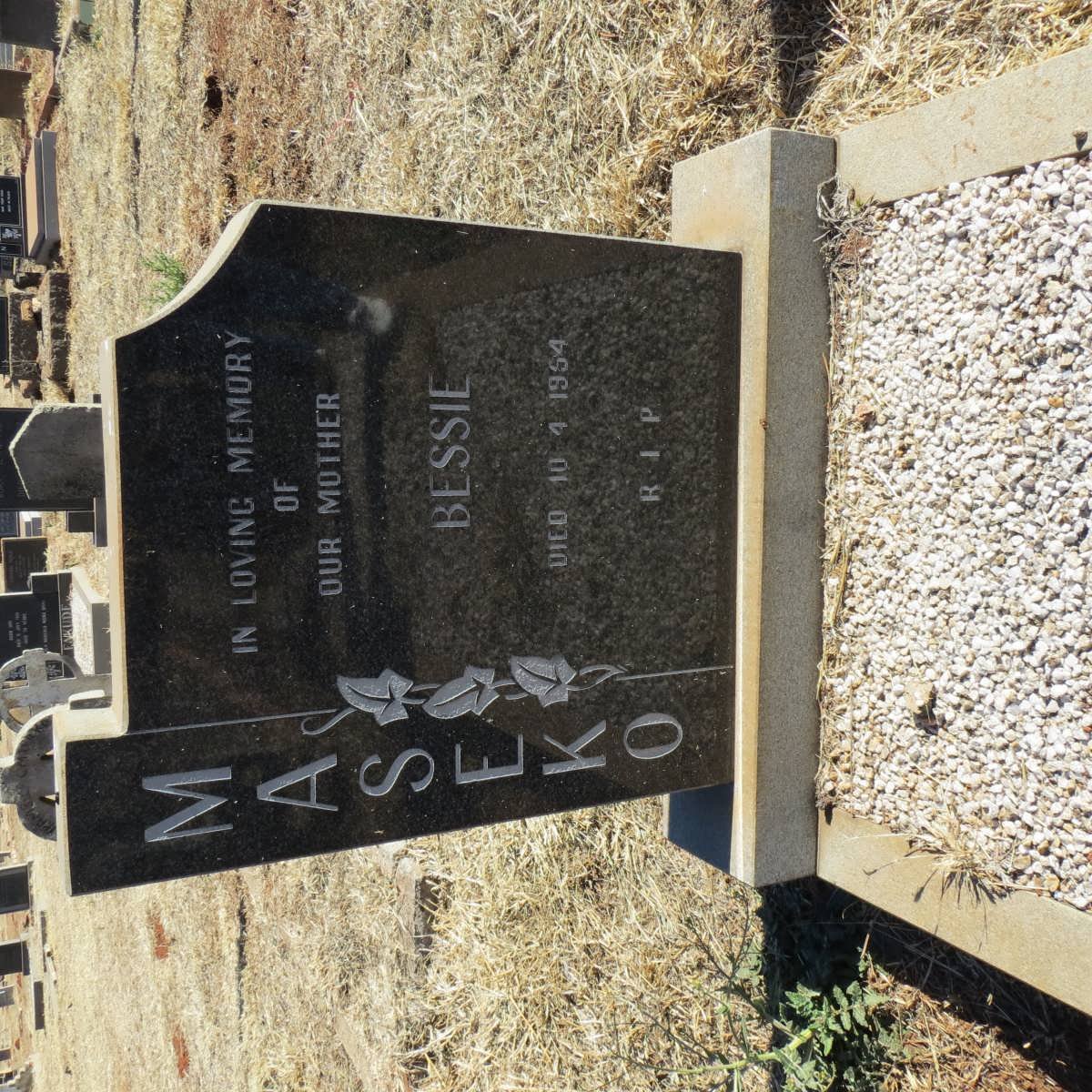 MASEKO Bessie -1954