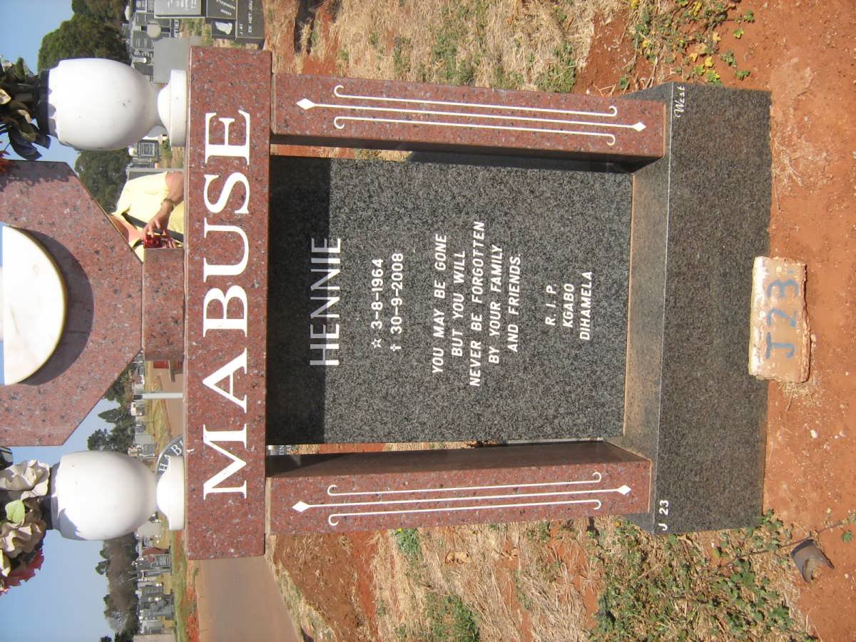 MABUSE Hennie 1964-2008