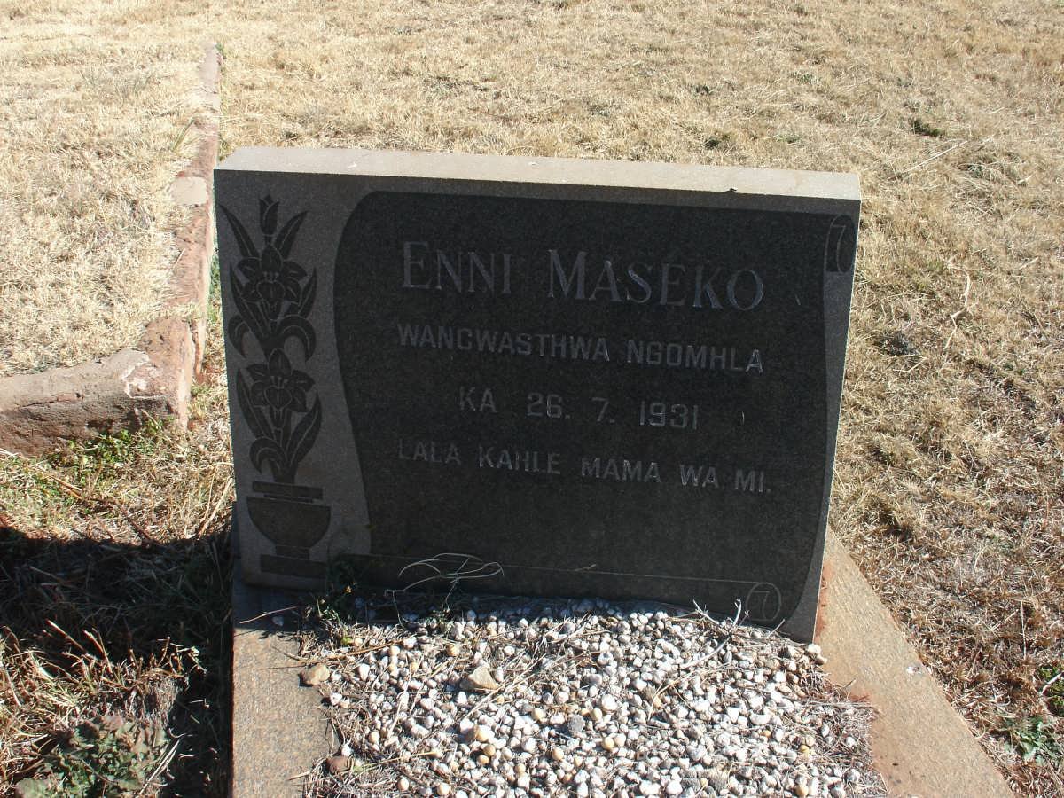 MASEKO Enni -1931